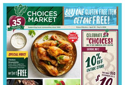 Choices Market Flyer April 30 to May 6
