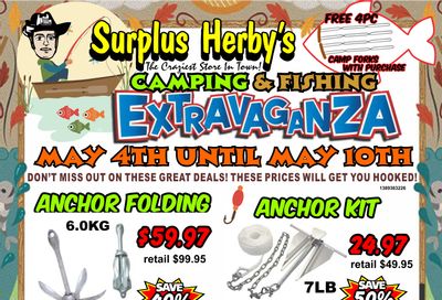 Surplus Herby’s Flyer May 4 to 10