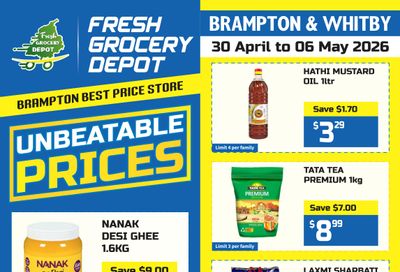 Fresh Grocery Depot Flyer April 30 to May 6