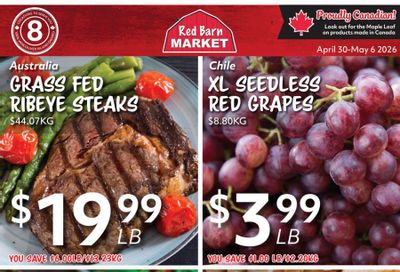 Red Barn Market Flyer April 30 to May 6