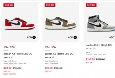 Champs Sports Canada: Sale up to 60% off