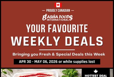 Basha Foods International Flyer April 30 to May 6