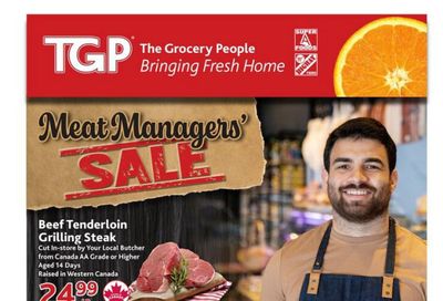 TGP The Grocery People Flyer April 30 to May 6