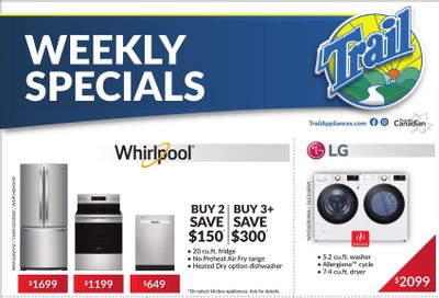 Trail Appliances (AB & SK) Flyer April 30 to May 6