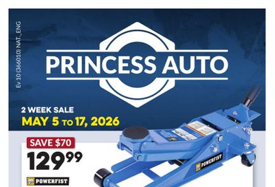Princess Auto Flyer May 5 to 17