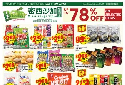 Btrust Supermarket (Mississauga) Flyer May 1 to 7
