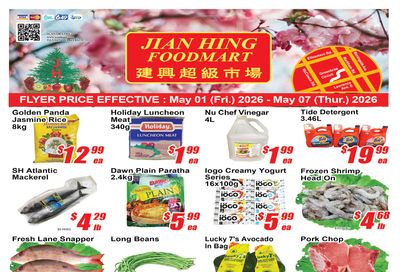 Jian Hing Foodmart (Scarborough) Flyer May 1 to 7