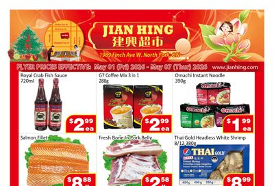 Jian Hing Supermarket (North York) Flyer May 1 to 7