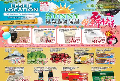 Sunny Supermarket (Leslie) Flyer May 1 to 7