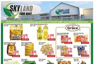 Skyland Food Mart Flyer May 1 to 7