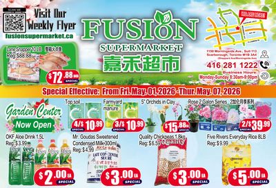 Fusion Supermarket (Scarborough) Flyer May 1 to 7