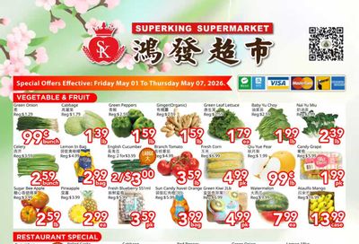 Superking Supermarket (North York) Flyer May 1 to 7