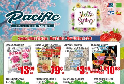 Pacific Fresh Food Market (North York) Flyer May 1 to 7