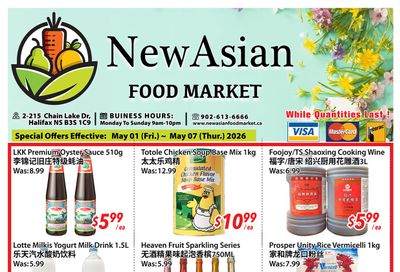 New Asian Food Market Flyer May 1 to 7