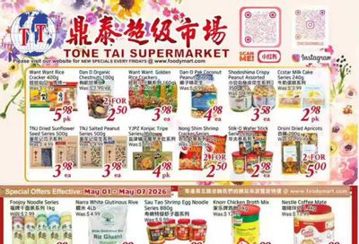 Tone Tai Supermarket Flyer May 1 to 7