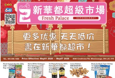 Fresh Palace Supermarket Flyer May 1 to 7