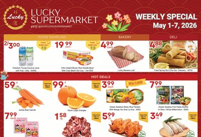 Lucky Supermarket (Surrey) Flyer May 1 to 7