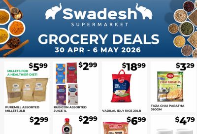 Swadesh Supermarket Flyer April 30 to May 6