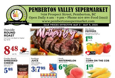 Pemberton Valley Supermarket Flyer May 3 to 9