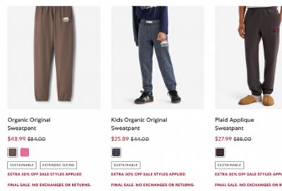 Roots Canada: Seasonal Refresh Sale up to 60% off
