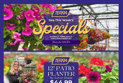 Terra Greenhouses Flyer May 1 to 7