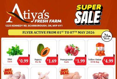 Atiya's Fresh Farm Flyer May 1 to 7
