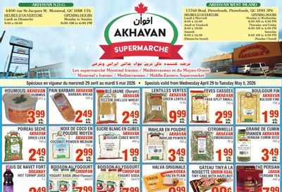 Akhavan Supermarche Flyer April 29 to May 5