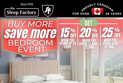 The Sleep Factory Flyer May 1 to June 21