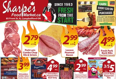 Sharpe's Food Market Flyer April 30 to May 6