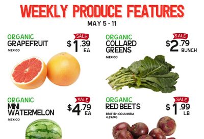 Pomme Natural Market Weekly Produce Flyer May 5 to 11