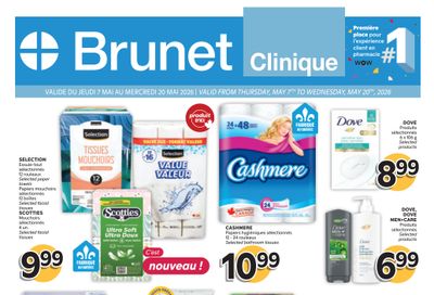 Brunet Clinique Flyer May 7 to 20