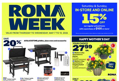 Rona & Rona+ (BC) Flyer May 7 to 13