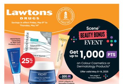 Lawtons Drugs (NS) Flyer May 8 to 14