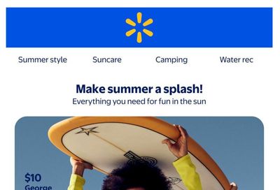 Walmart Summer Outdoors Flyer May 7 to 27