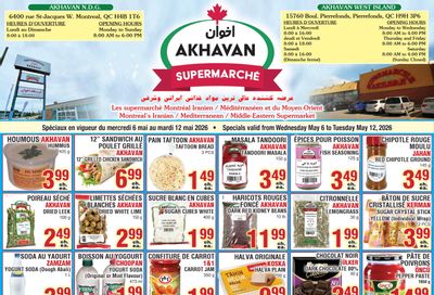 Akhavan Supermarche Flyer May 6 to 12