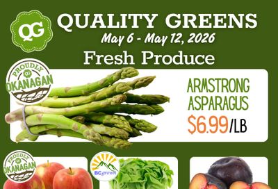 Quality Greens Flyer May 6 to 12