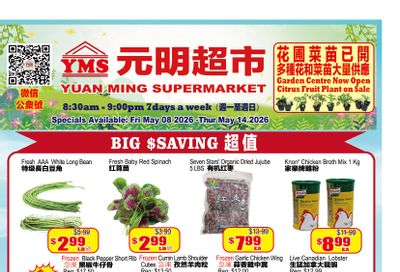 Yuan Ming Supermarket Flyer May 8 to 14