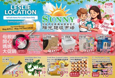 Sunny Supermarket (Leslie) Flyer May 8 to 14