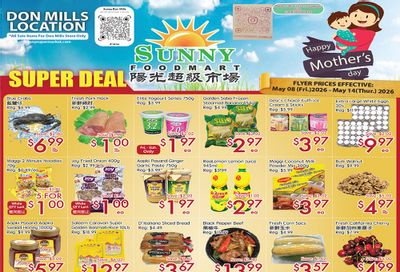 Sunny Foodmart (Don Mills) Flyer May 8 to 14