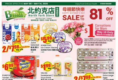Btrust Supermarket (North York) Flyer May 8 to 14