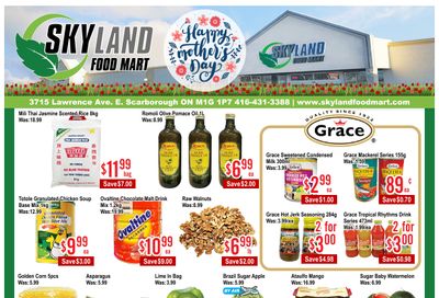 Skyland Food Mart Flyer May 8 to 14