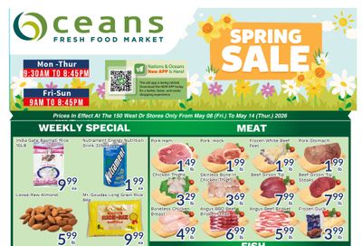 Oceans Fresh Food Market (Brampton) Flyer May 8 to 14