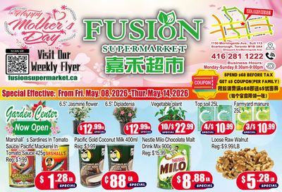 Fusion Supermarket (Scarborough) Flyer May 8 to 14