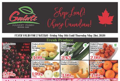 Galati Market Fresh Flyer May 8 to 21