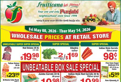 Fruiticana (Calgary) Flyer May 8 to 14