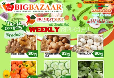 Big Bazaar Canada Flyer May 8 to 13