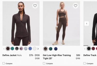 Lululemon Canada We Made Too Much Sale + FREE Shipping