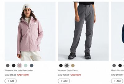 The North Face Canada: Victoria Day Sale up to 25% off