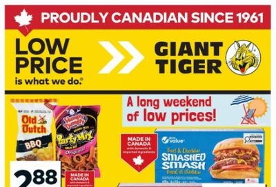 Giant Tiger Canada Flyer Deals May 13th – 19th