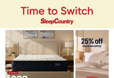 Sleep Country Flyer May 13 to 19